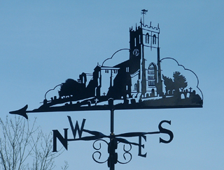 Christchurch Priory weathervane